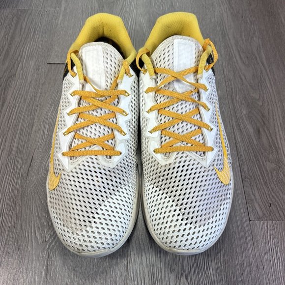 Custom Nike By You ID Metcon 6 White Yellow DA2894-991 Mens Size 15 main image 4